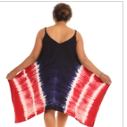 Patriotic Side Stub Dress